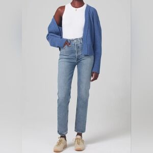 CITIZENS OF HUMANITY | Women's Light w/ Med Wash Sabine Hi-Rise Straight Jeans